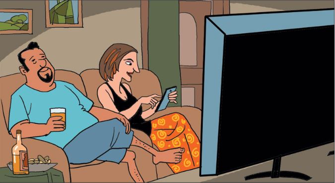 But there are also some homes where after chores are done and dusted members are relaxing to watch Netflix, paint, read, catch up on sleep and still have some time left to get bored