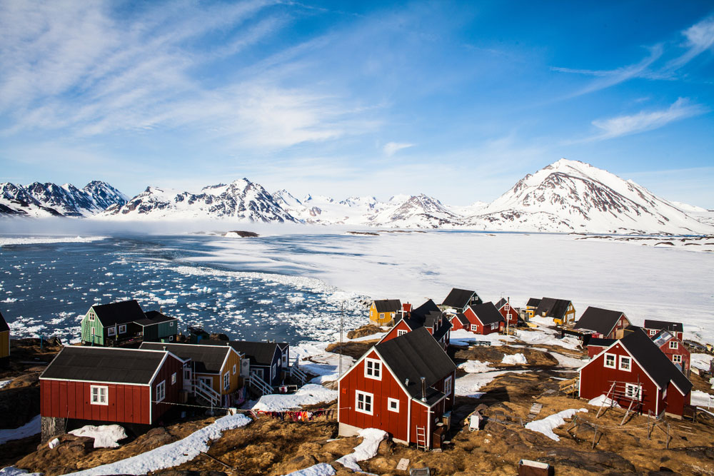 Kulusuk village, Greenland. How does Trump propose to administer Greenland or understand its people and their needs when he can barely do so with a vast section of Americans?