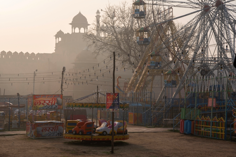 A day at the fair in Red Fort in New Delhi, March 19, 2020