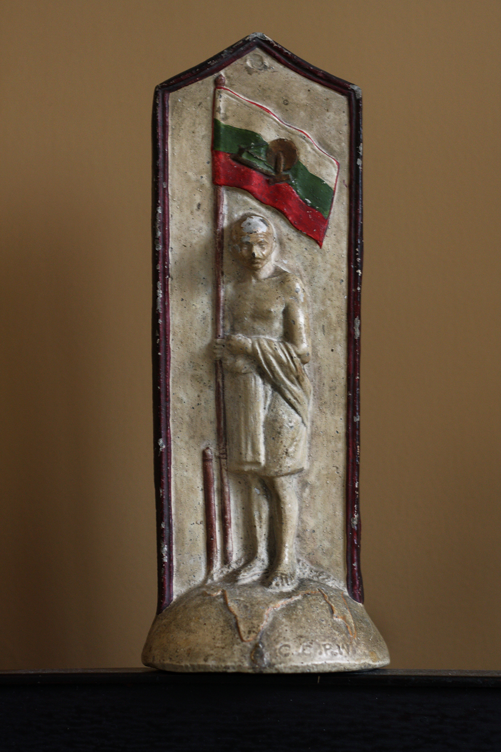 A Gandhi collectible of pre-independence vintage