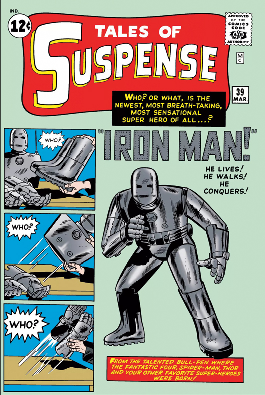 Iron Man made his first appearance in Tales of Suspense #39 in 1963