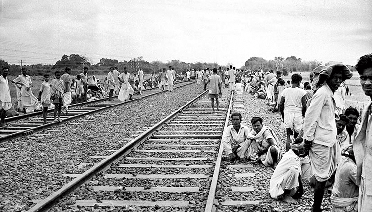 East Bengal refugees, Joynagore, 1950
