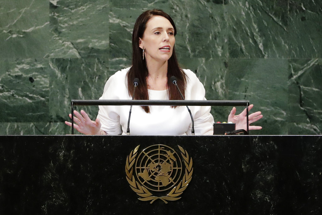 Jacinda Ardern, Prime Minister of New Zealand.