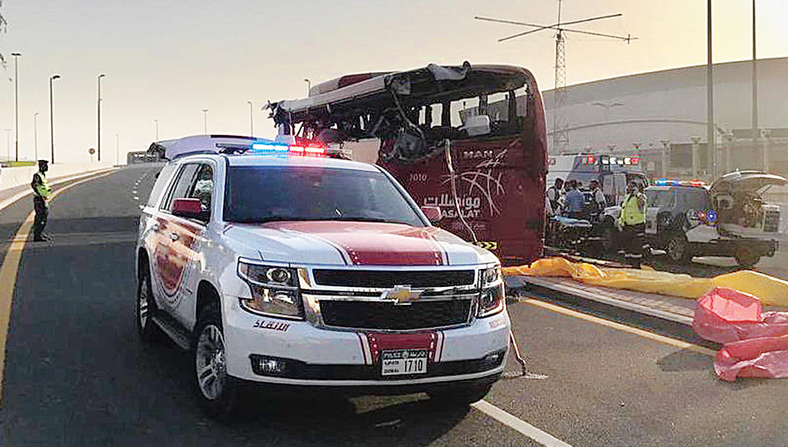 12 Indians killed in Dubai bus accident