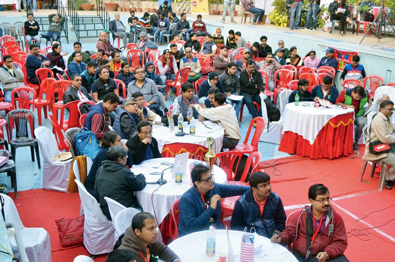 “Quizzing has been a hobby for me for a long time and I have been attending KQF for the past three years. The number increases, and the quality of the quizzes gets better every year, which is great. Also, the venue is extremely pleasant. KQF is like Durga Puja to the quizzers of Calcutta and the suburbs. Even outstation quizzers and non-resident Calcuttans come in large numbers to participate, so it’s like a big reunion for all of us,” said Arijit Mondal (inset), third-year student of St. Xavier’s College.