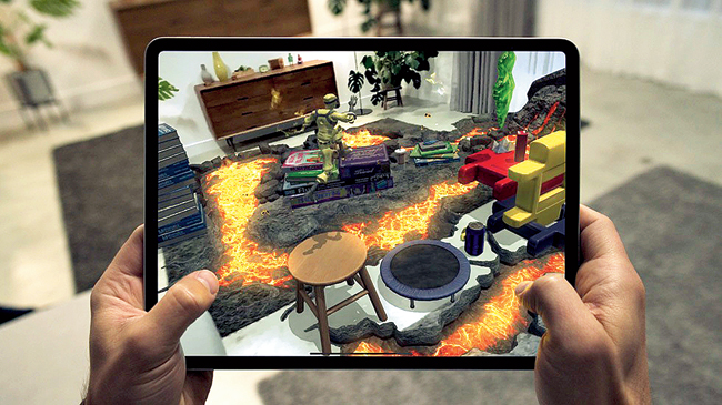 The LIDAR Scanner on the new iPad Pro will enable Hot Lava’s new AR mode to transform your living room into a lava-filled obstacle course. The biggest feature on the new iPad Pro is LIDAR. NASA is using this technology for the next mission to Mars. On the iPad Pro, this depth-sensing technology is being used for augmented reality