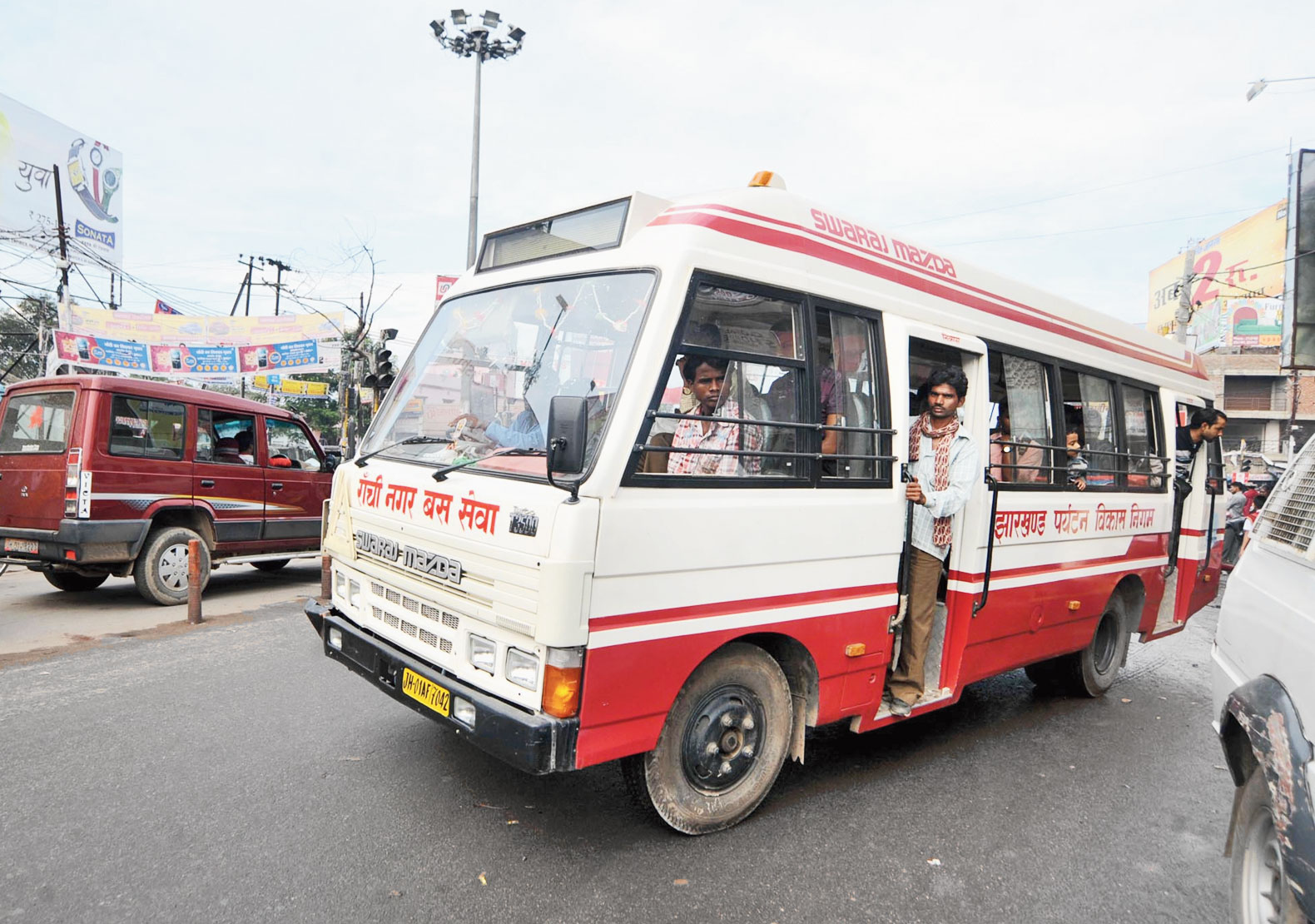 ranchi tourism bus