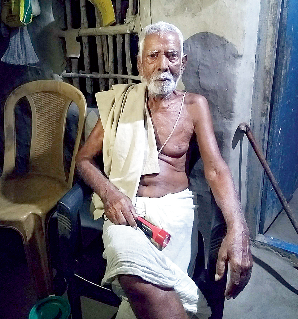 There were hundreds of human corpses floating around along with carcasses of cattle, recalls Bijoykrishna Tripathi, 108