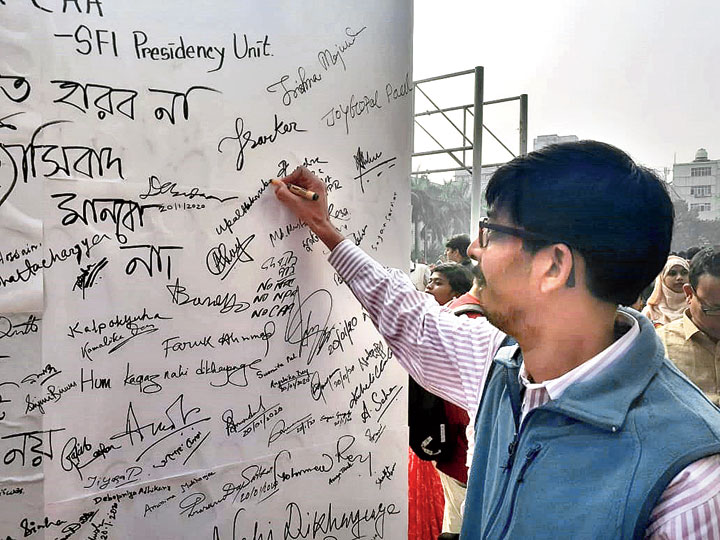 Upal Chakrabarty, teacher of sociology at Presidency University