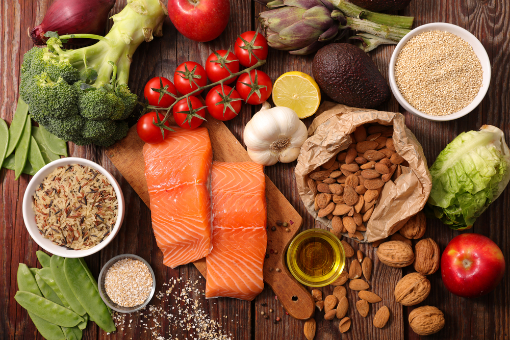 Eat high fiber foods that help facilitate regular bowels, as constipation makes the body more acidic.