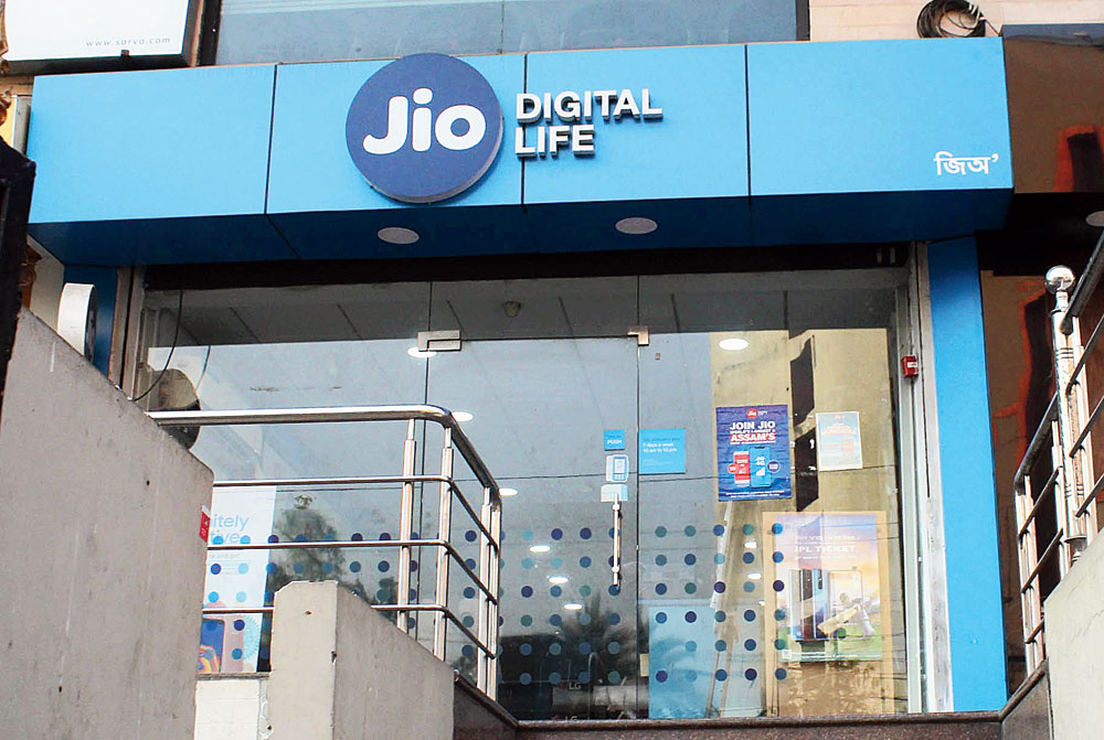 A Jio outlet in Guwahati