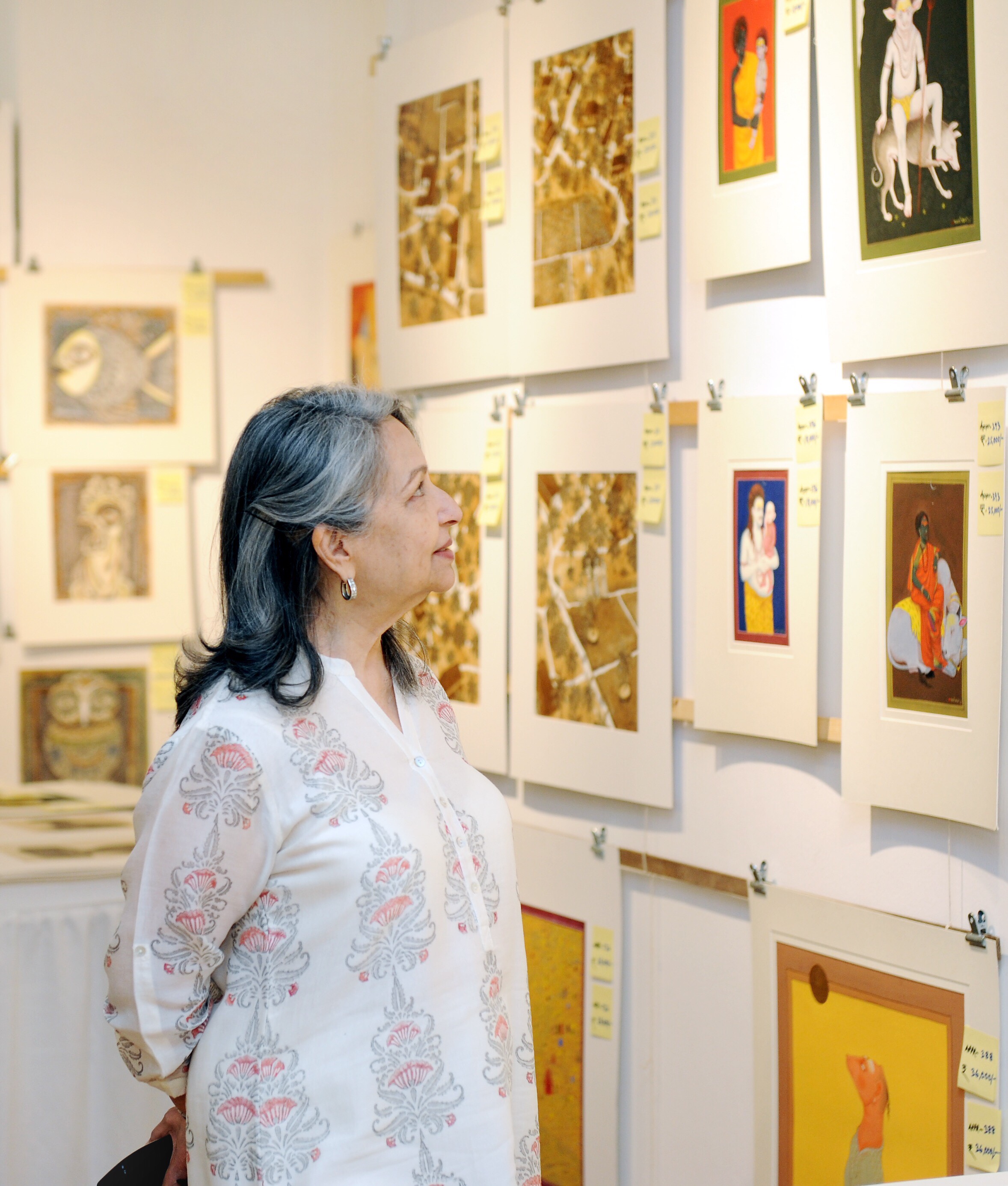 I like art. It makes me happy: Sharmila Tagore