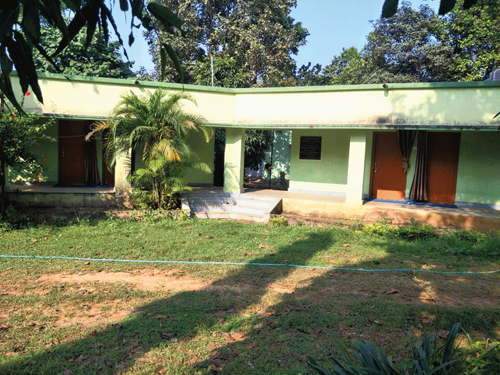 The guesthouse at Dalma Wildlife Sanctuary, near Jamshedpur, on Tuesday
