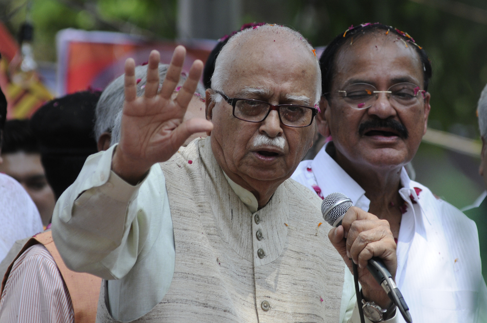 Advani’s swansong: an intervention that lacks conviction