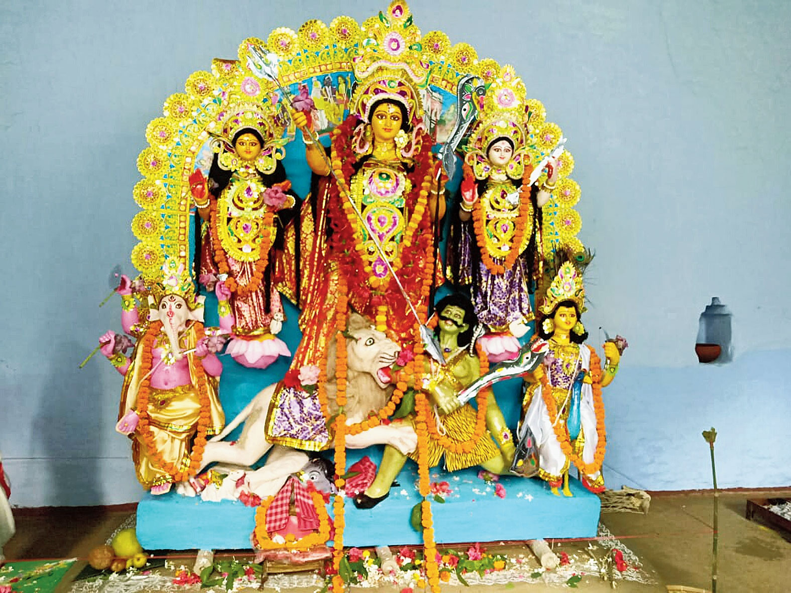 Author Durga Puja 2019 Excavators Tradition Lives On Telegraph India 4121