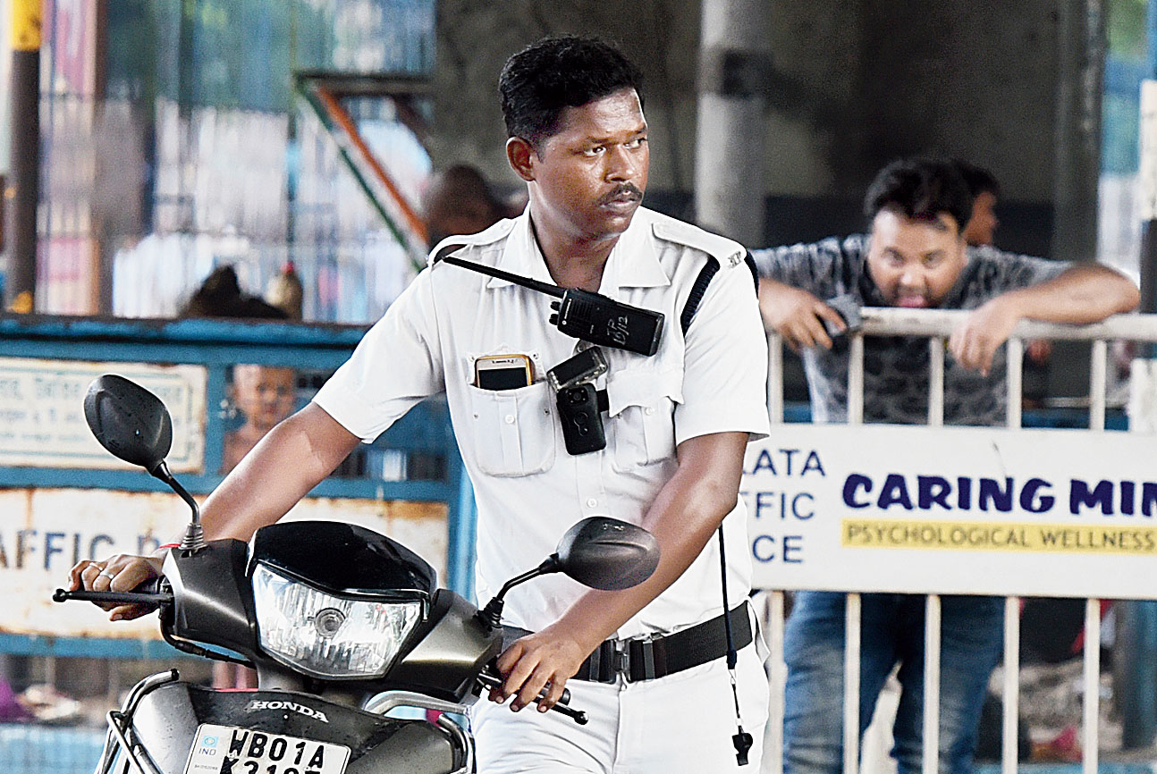 The cop seizes the two-wheeler when the scooterist fails to produce valid registration documents. As many as 239 bikers were prosecuted for riding without helmets and 498 motorcyclists for triple riding on Friday night.