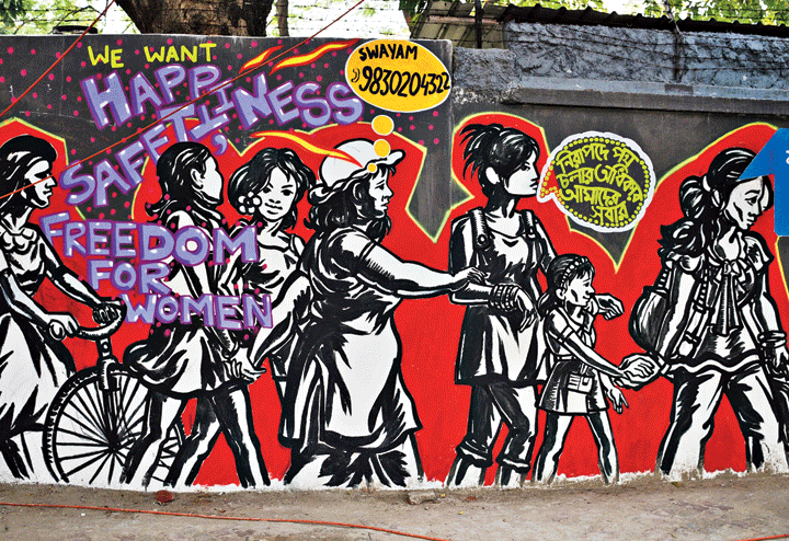 A close-up of the artwork