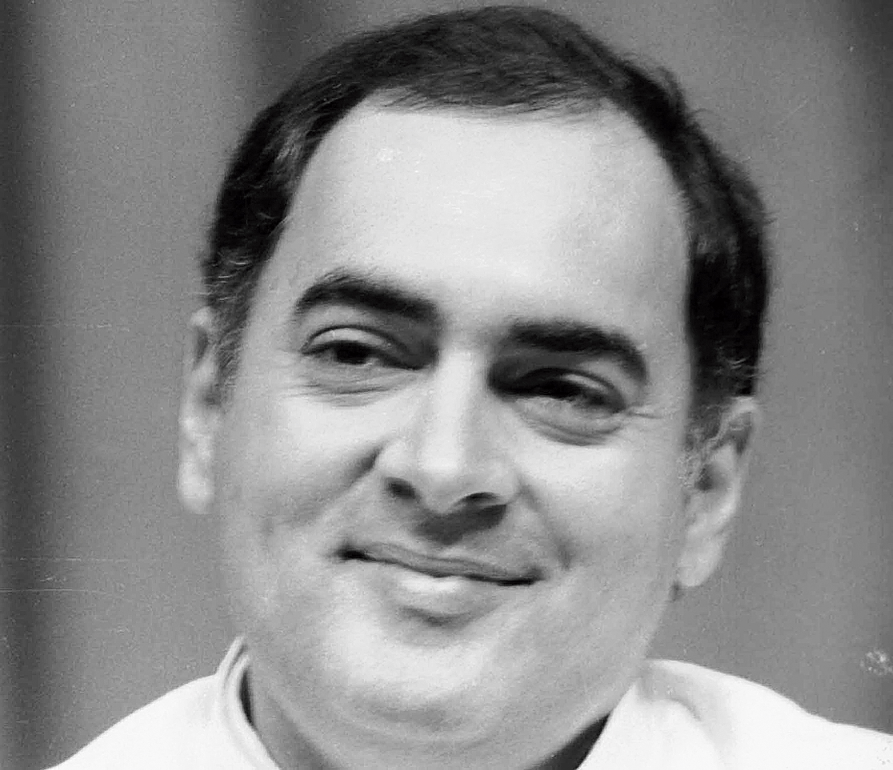 Rajiv Gandhi in 1985 when he was Prime Minister. 