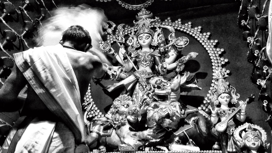 Durga Puja captured through a faithful lens