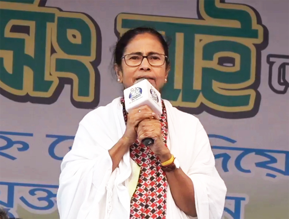 Mamata Banerjee at Naxalbari