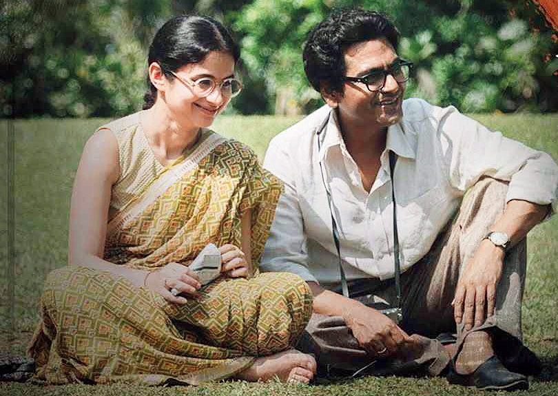 Rasika Dugal as Safiya with Nawazuddin Siddiqui, who plays Manto, in Manto, releasing today