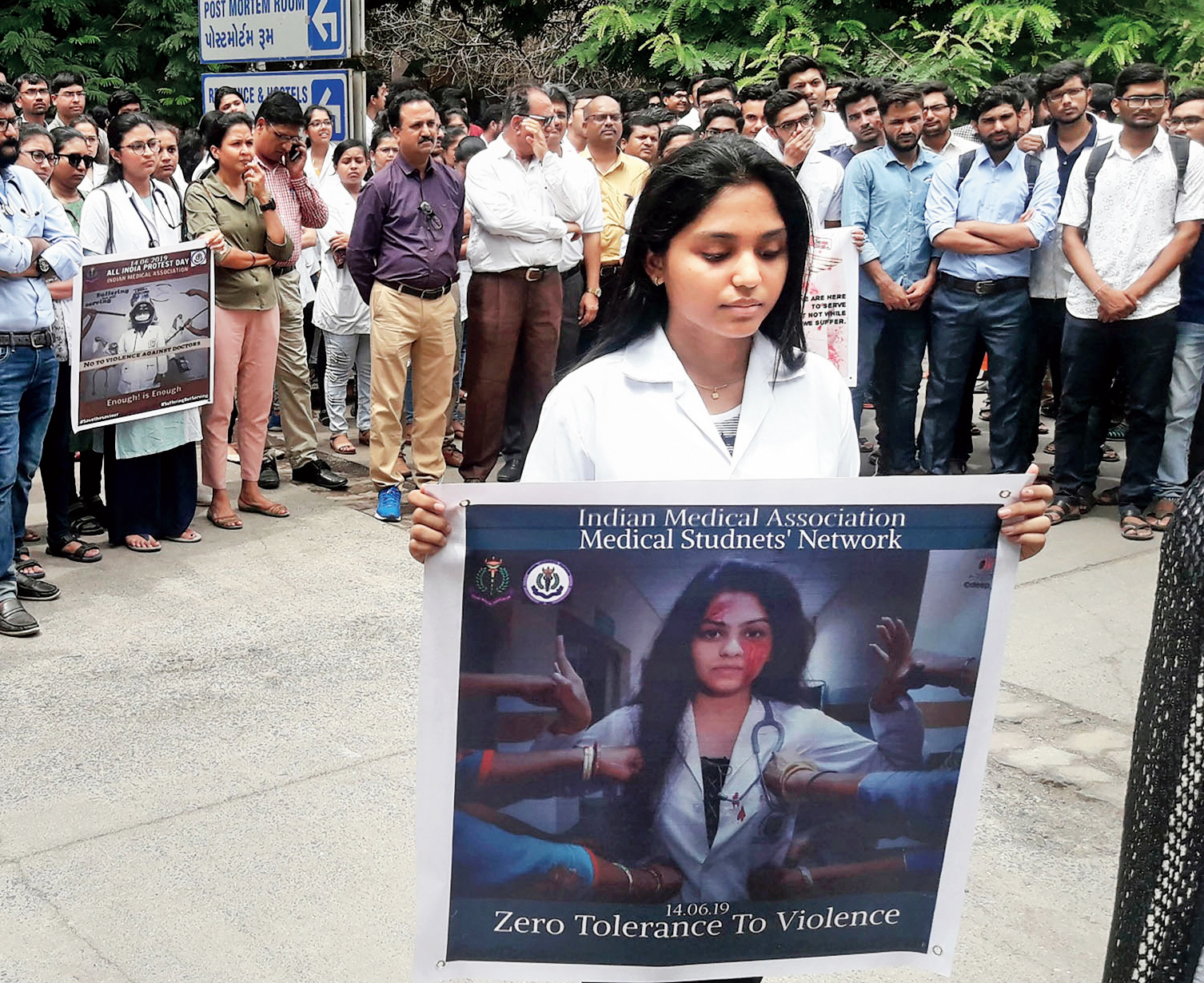 Solidarity by Surat Medical Association doctors