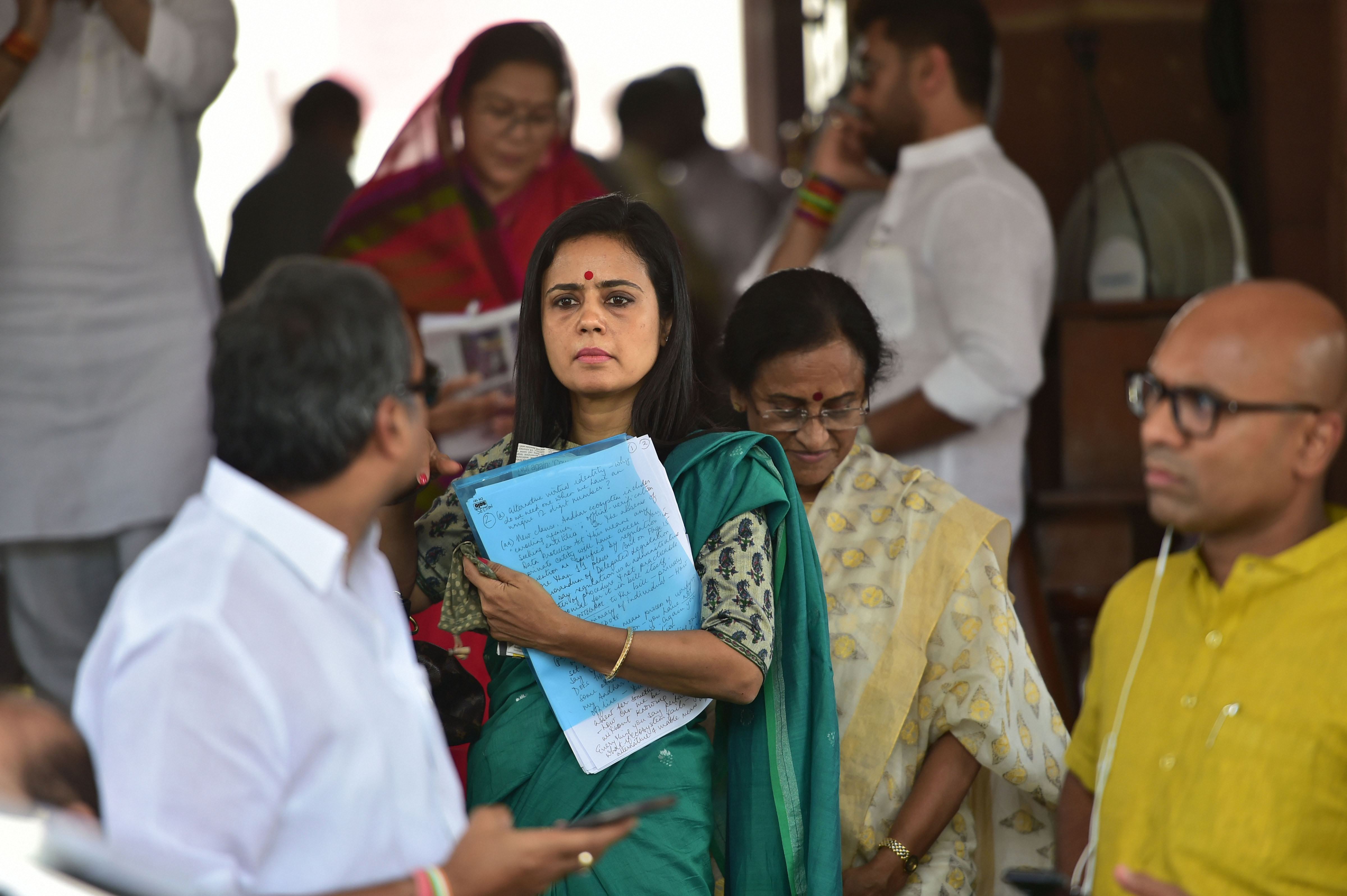 TMC MP Mahua Moitra plays football in saree