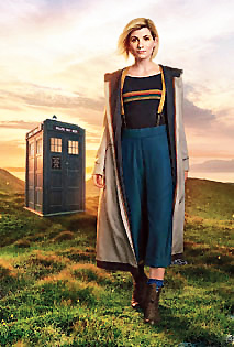 Jodie Whittaker as Doctor Who.