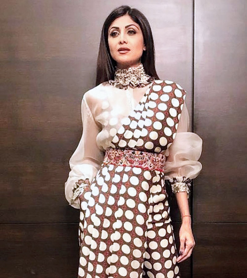 Shilpa Shetty Kundra styled her Rs 2,600 sweatshirt dress with