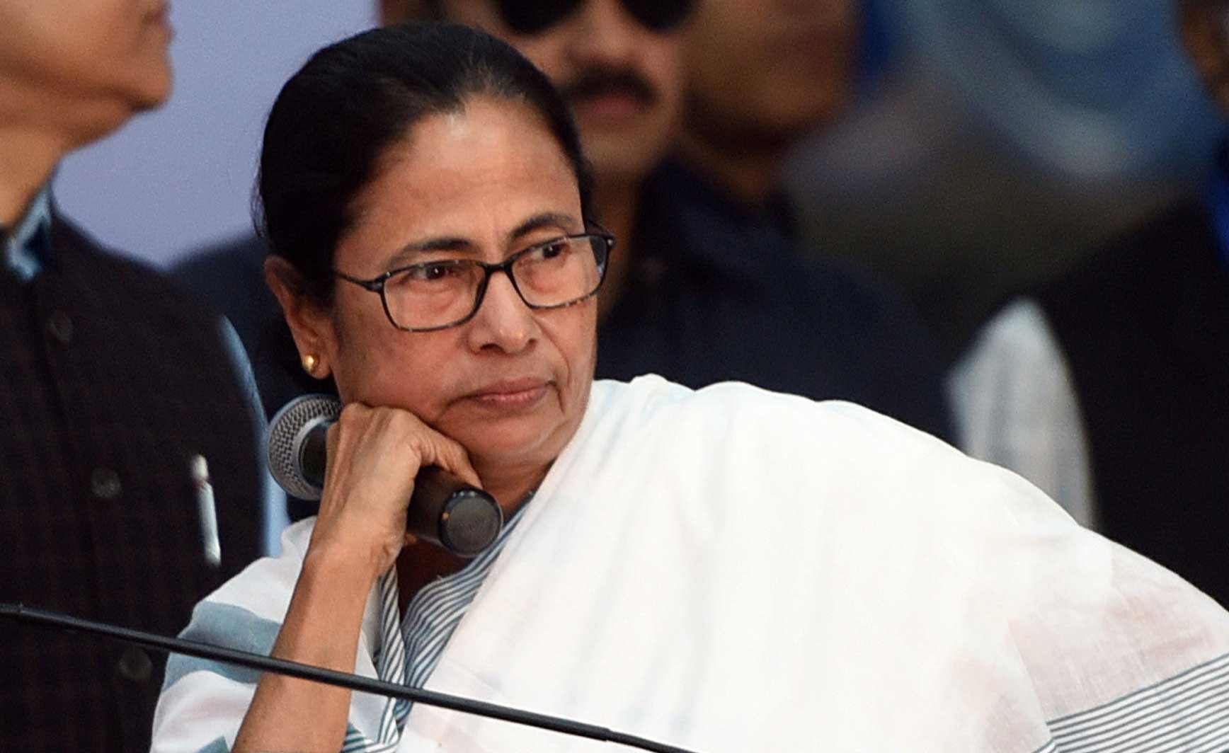 Mamata Banerjee said if the theft claim was true, the country was in “serious danger” under the Modi government.