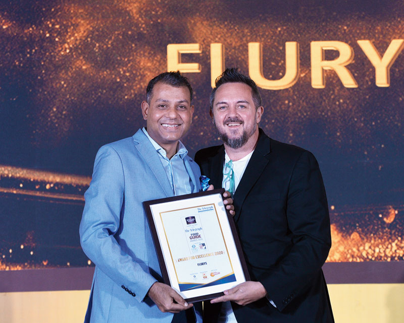 Everyone’s fave breakfast place Flurys gets its award from chef, t2 columnist and a member of the jury, Shaun Kenworthy