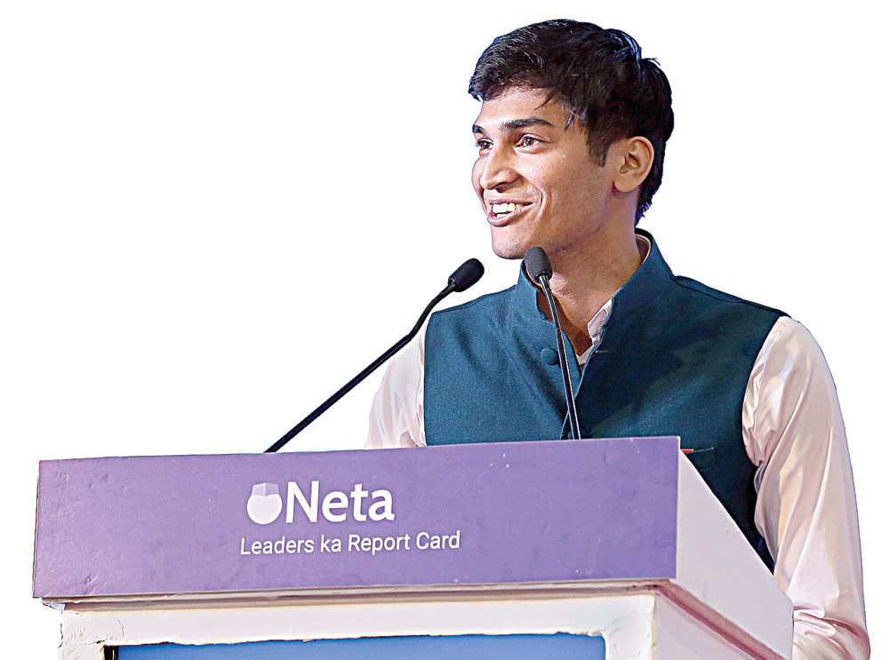 Pratham Mittal of Neta