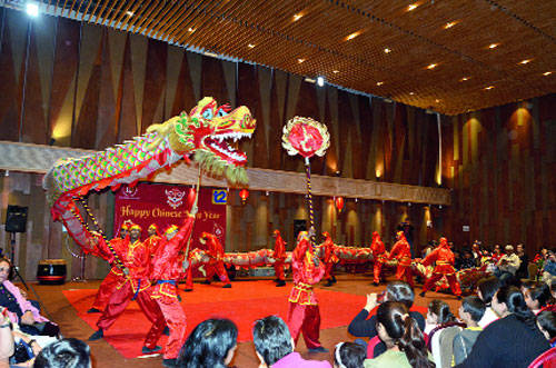 All things traditional summed up the Chinese New Year celebrations at