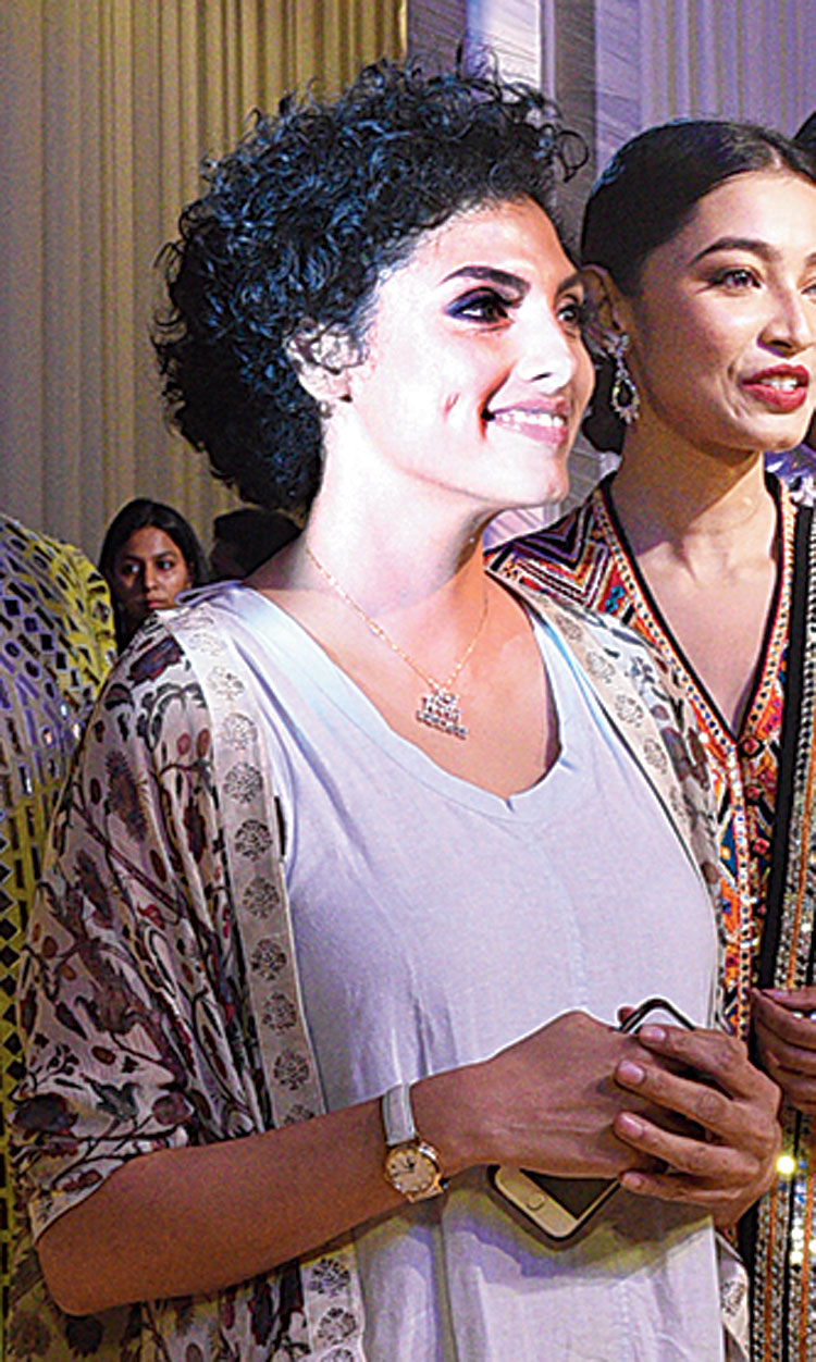 Indrani Dasgupta, who choreographed the fashion walk, was all smiles post-show. “I thought it went well. I worked with a very talented team. It was great to catch up with all the models, all friends. The show was sweet and short. Madhu gives you the freedom and space to do what you want,” she said.