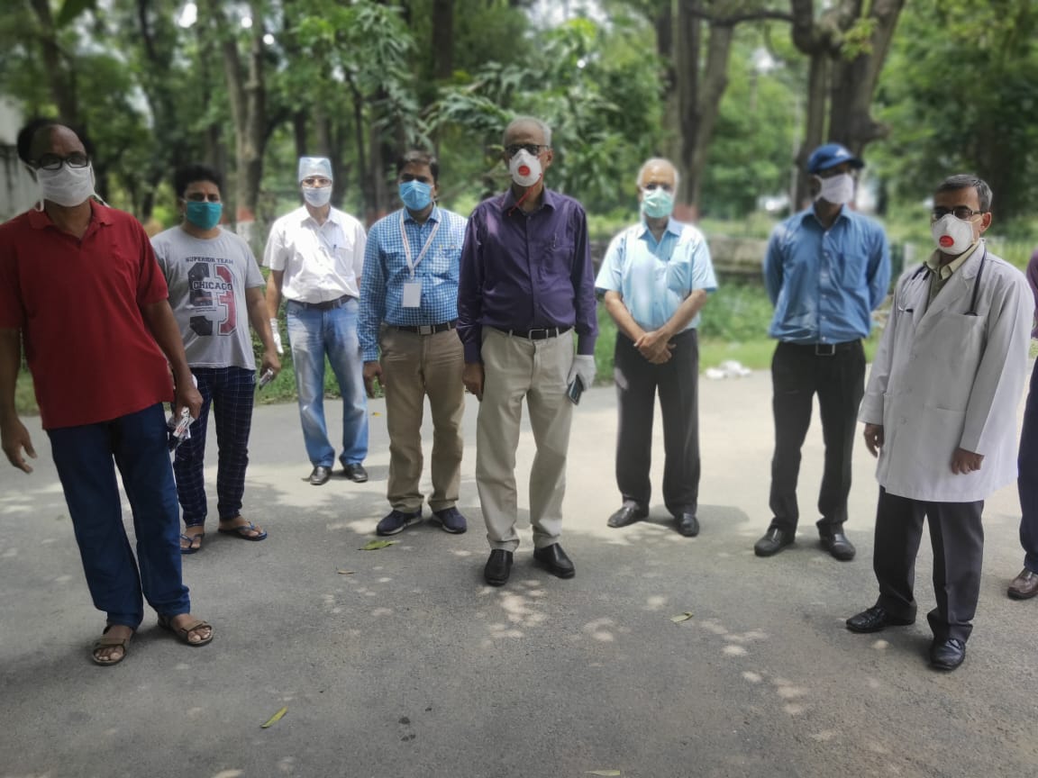 Two persons were released from the Covid ward of Bokaro General Hospital (BGH) after their samples tested negative on Friday