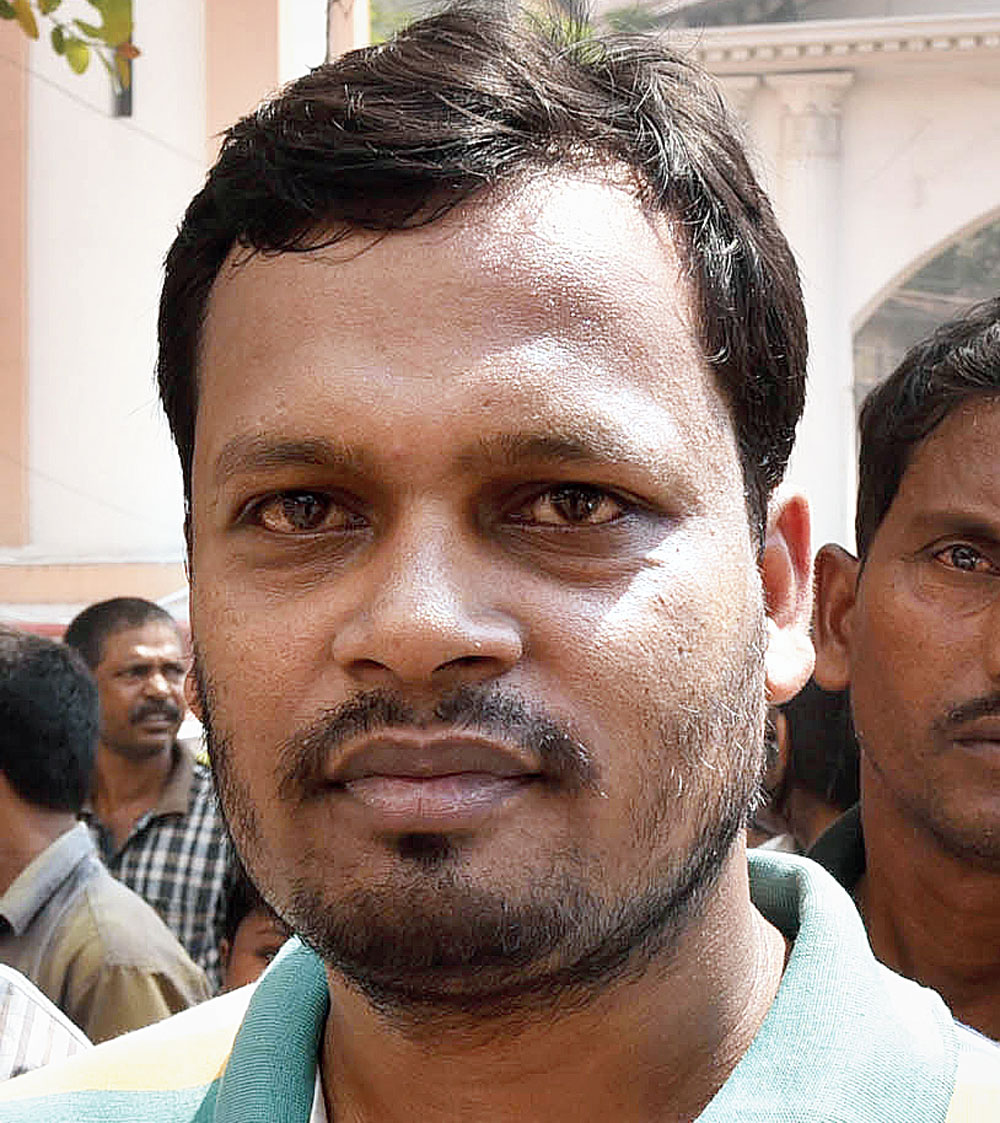 His grandson Atanu Santra