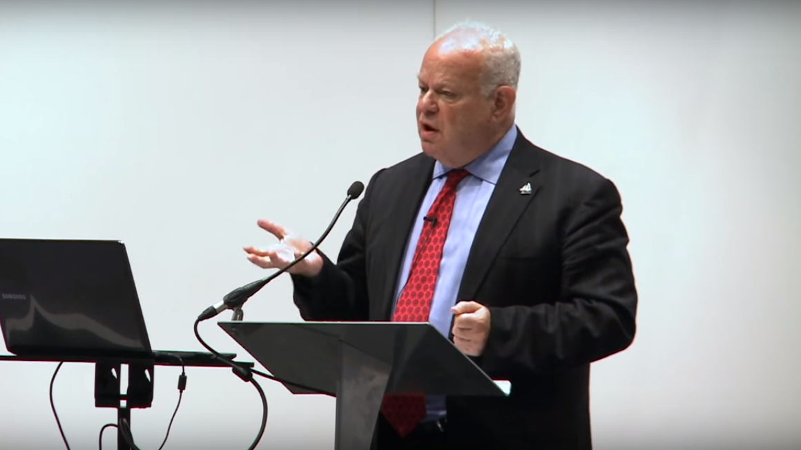 Martin Seligman at the British Psychological Society's annual conference in Brighton in 2017