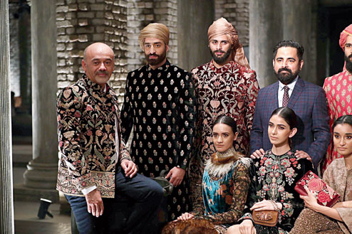 Christian Louboutin & Sabyasachi present their 4th collaboration