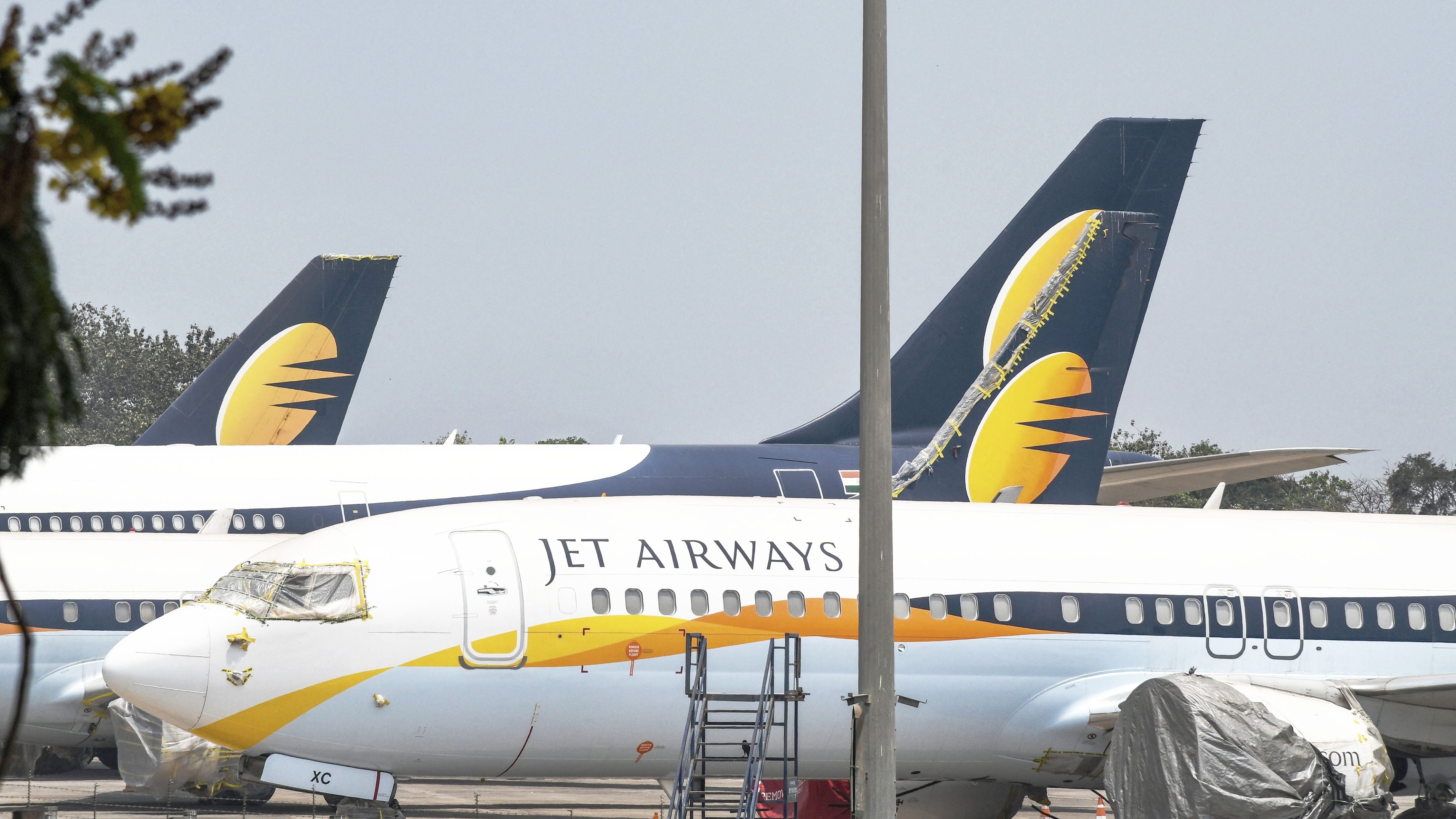 On Monday, the Jet Airways stock closed down nearly 5 per cent, or Rs 2.40, at Rs 46.35 on the BSE. On the NSE, the stock ended at Rs 45.85, down 4.97 per 4 cent, or Rs 2.40.
