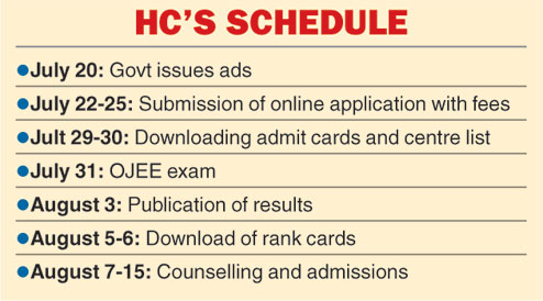 Special OJEE for BTech courses Telegraph India Special OJEE for BTech courses Telegraph India