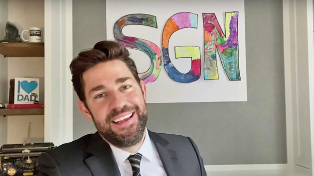 John Krasinski gives us something to smile about in these trying times ...