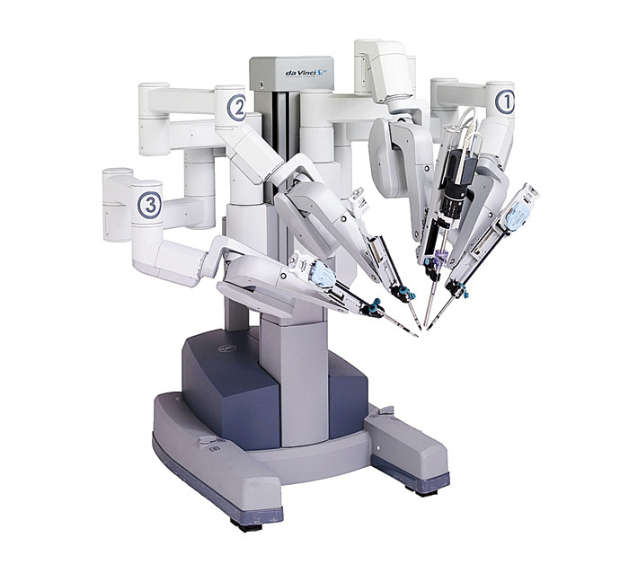 The robot used in the surgery