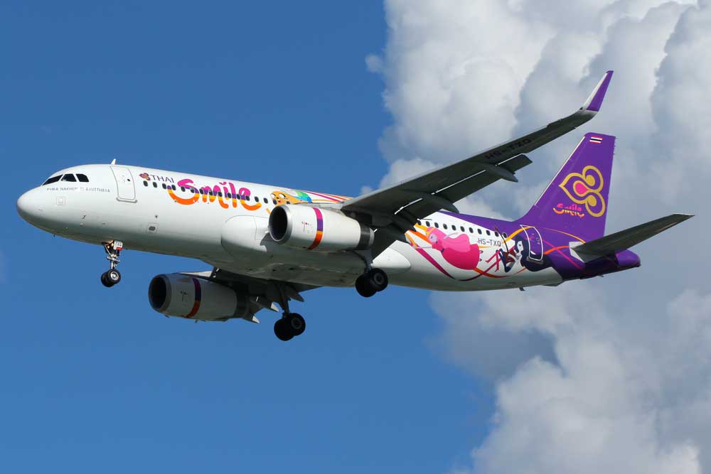 Thai Smile will operate five days a week and the airline will fly an Airbus A320 aircraft with 12 premium economy and 150 economy class seats, an airline official said.