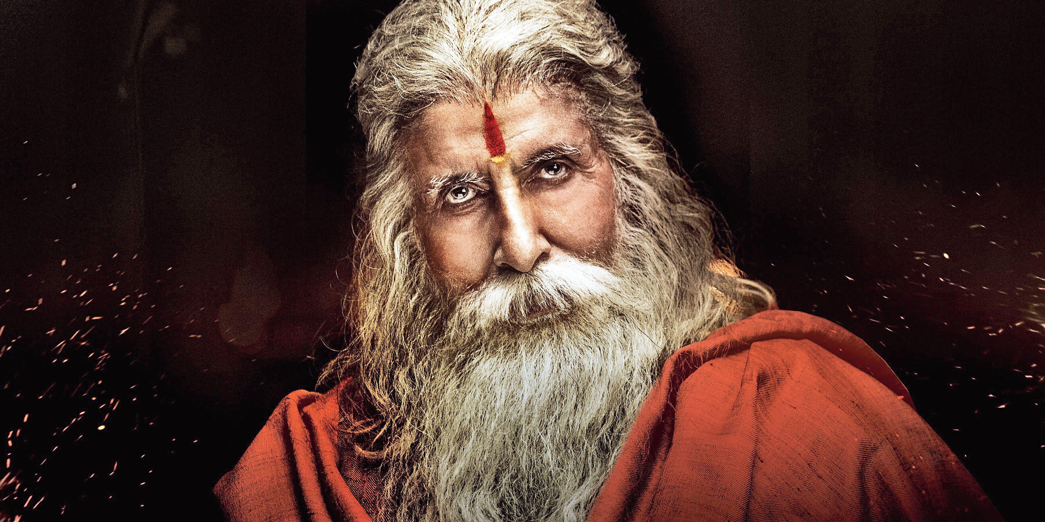 On his birthday, Amitabh Bachchan shared the first look of his Telugu period film Sye Raa Narasimha Reddy, which releases in 2019 