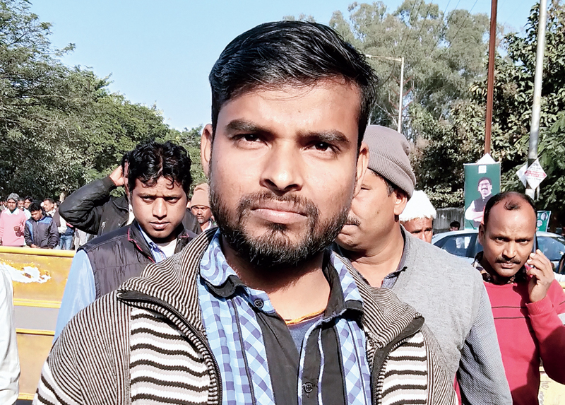 Sujit Kumar Pandit, BCom student