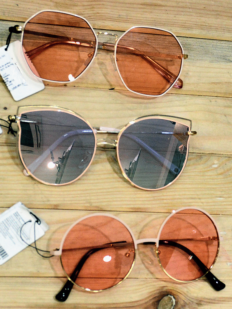 Tinted sunglasses
