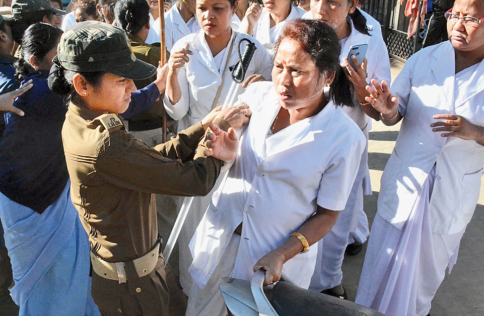 Assam GNM nurses off strike after govt pledge