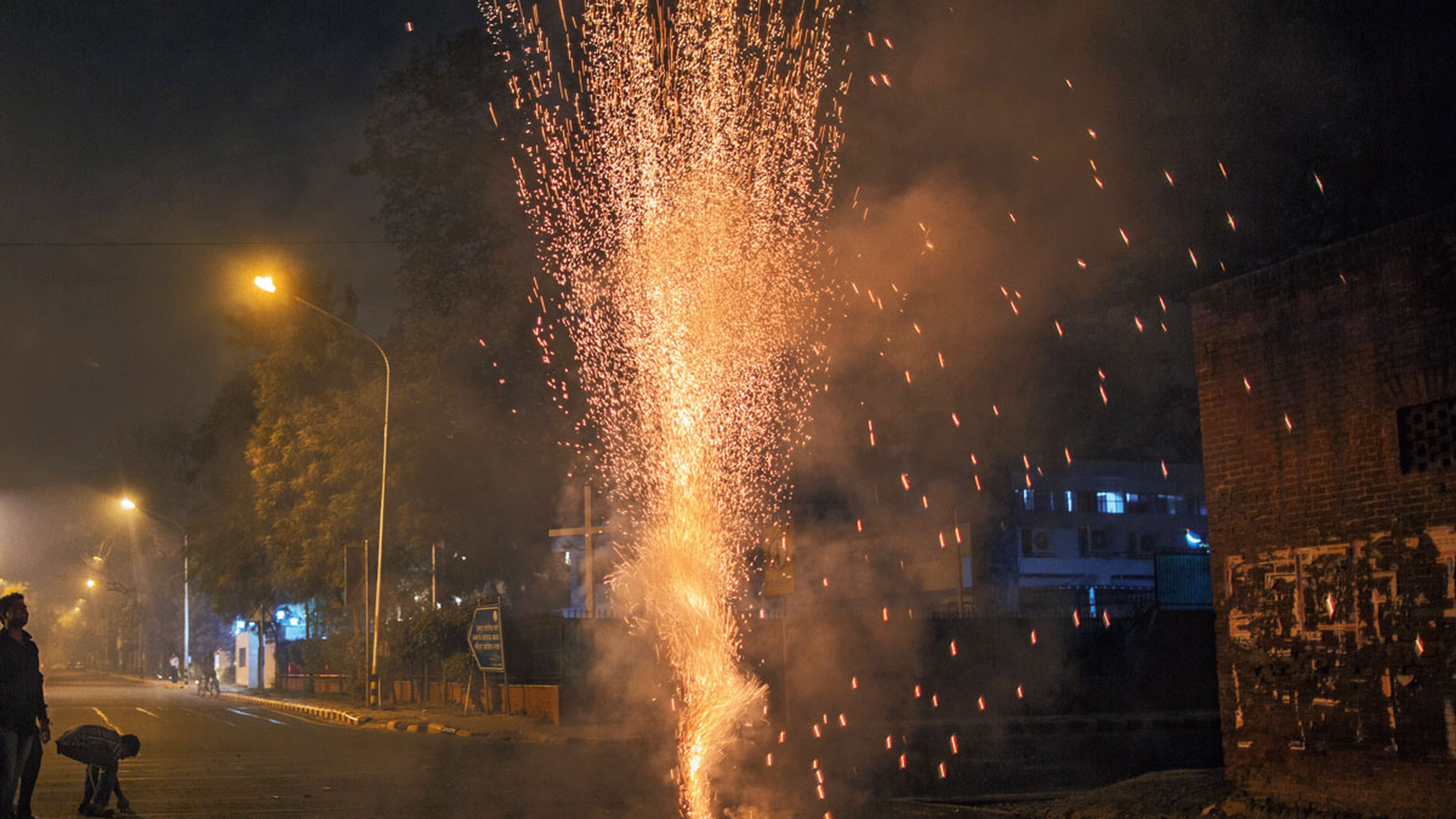 Diwali celebrations in Patna.
