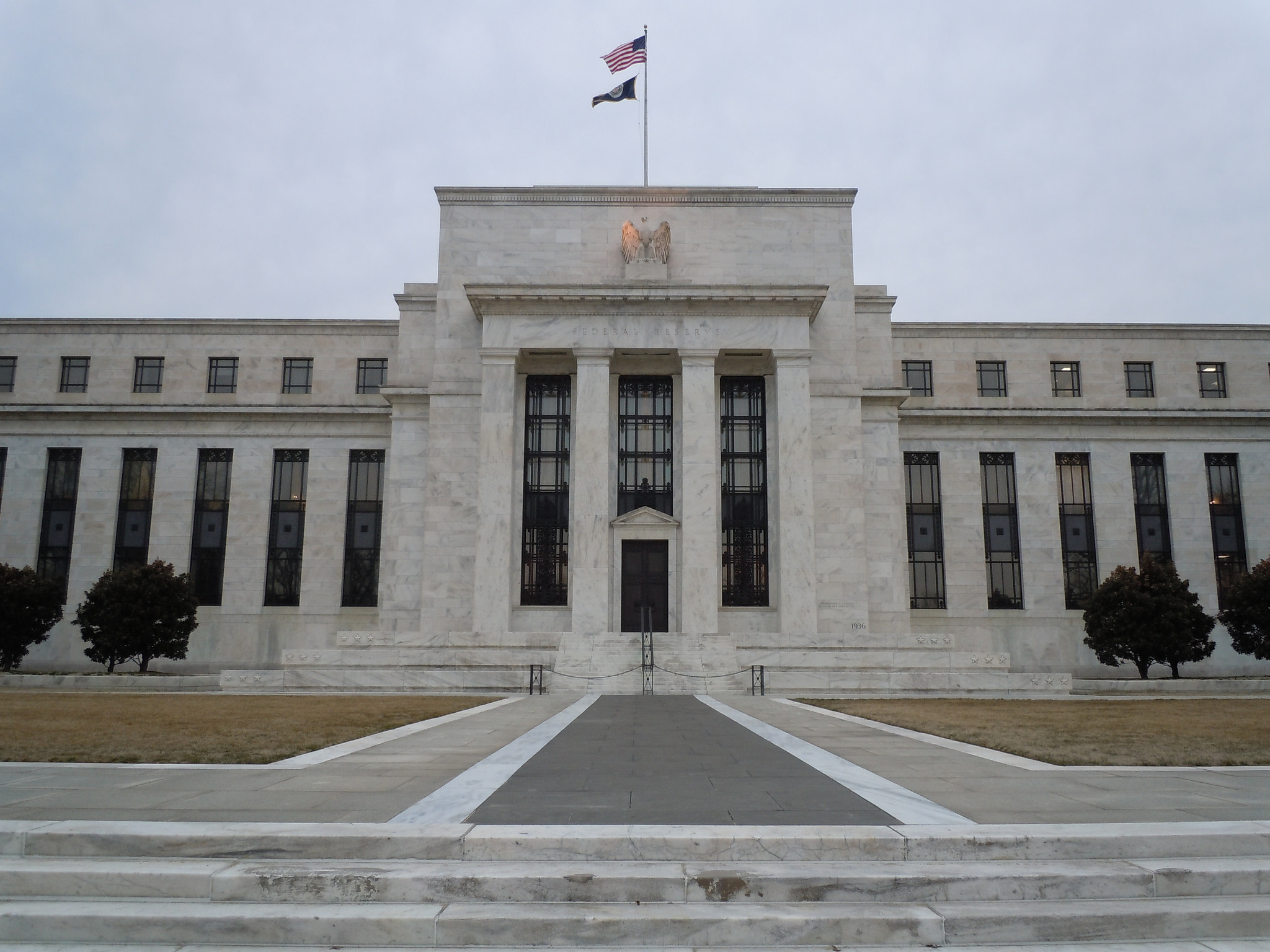 The US Federal Reserve headquarters in Washington, DC
