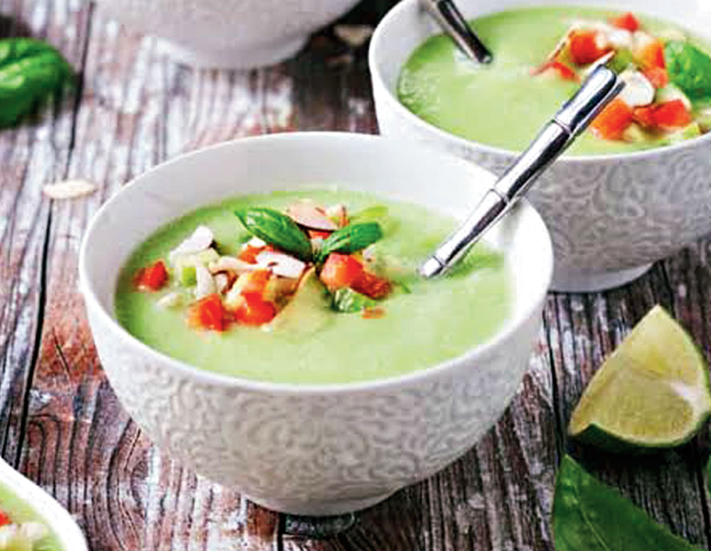 Cold Cucumber soup